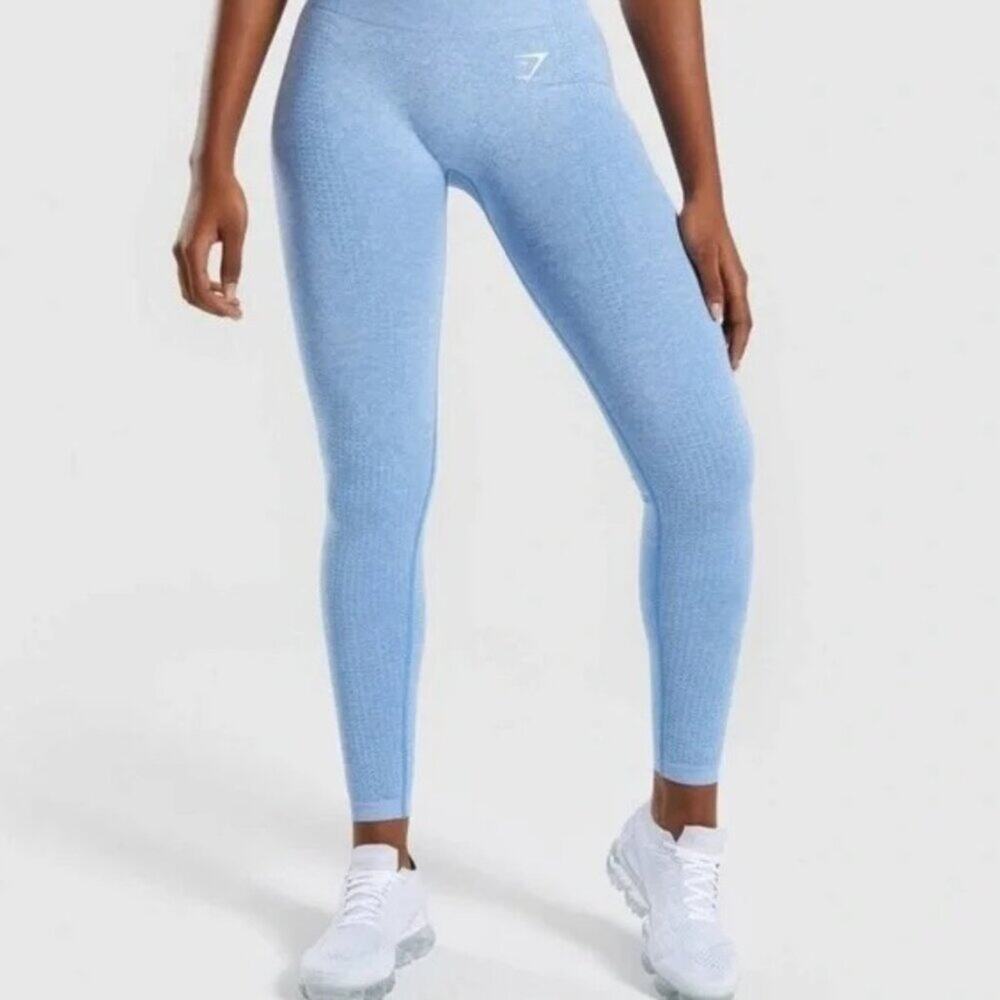 Vital Seamless Leggings in Malibu Blue Marl